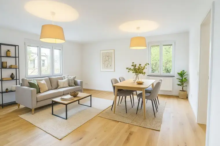 NEUREAL - Renovierte 2-Zimmer-Wohnung in ruhiger, naturnaher Lage – Perfekte Anbindung &amp; moderne Ausstattung zu verkaufen!