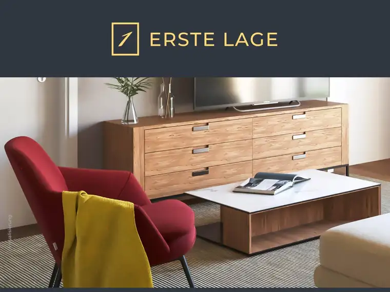ERSTE LAGE: Hoher Wohnkomfort garantiert, 54 m² Wohnung samt 61 m² Freifläche