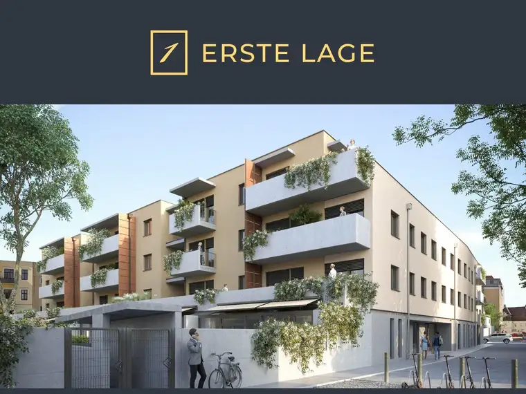 ERSTE LAGE Kremser Altstadt: Neubau, 2 Zimmer, Terrasse, Garten