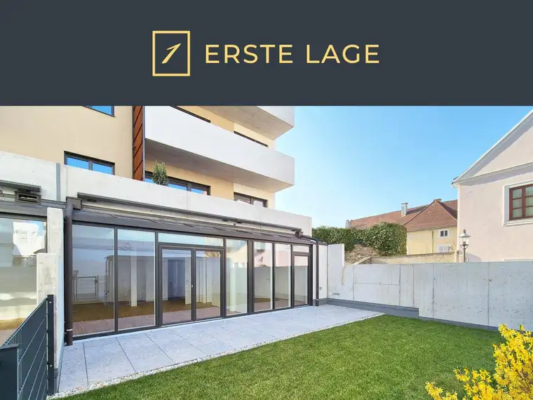Krems, Altstadt, Neubau, Erstbezug: 3 Zimmer, 72m² Wfl., Terrasse, Garten, H12/T1