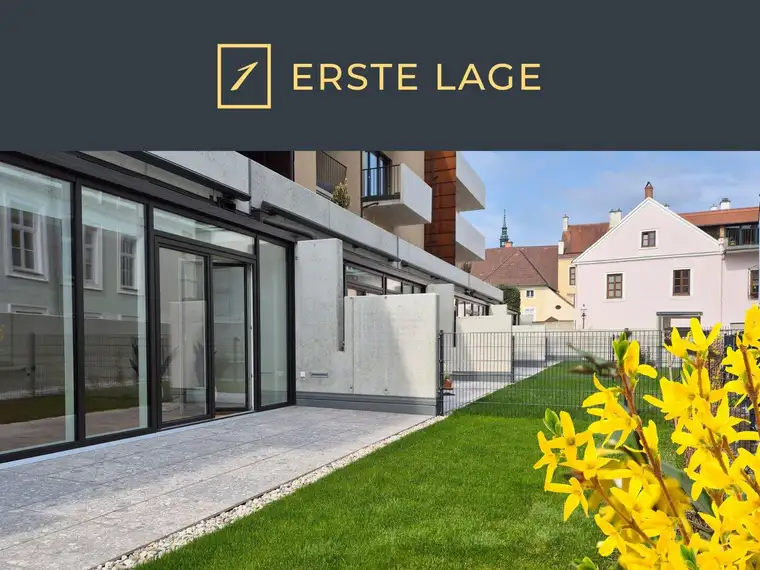 Perfekt für Anleger! Altstadt, Neubau, Erstbezug: 2 Zimmer, 55 m² Wfl., Terrasse, Garten, H12/T4