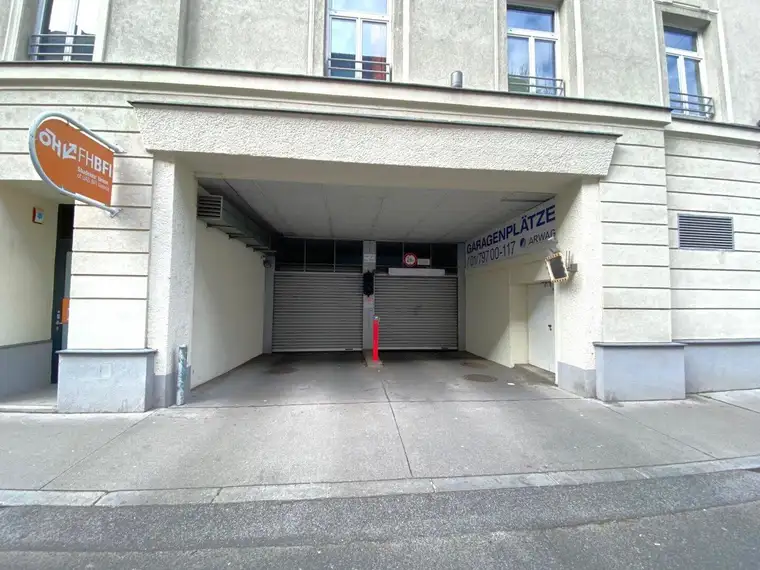 Zwei Tiefgaragenplätze im Stuwerviertel, Einfahrt Wohlmutstraße!
