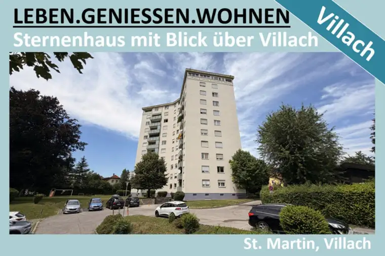 STERNENHAUS MIT BLICK ÜBER VILLACH