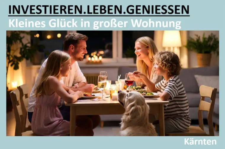 KLEINES GLÜCK IN GROSSER WOHNUNG