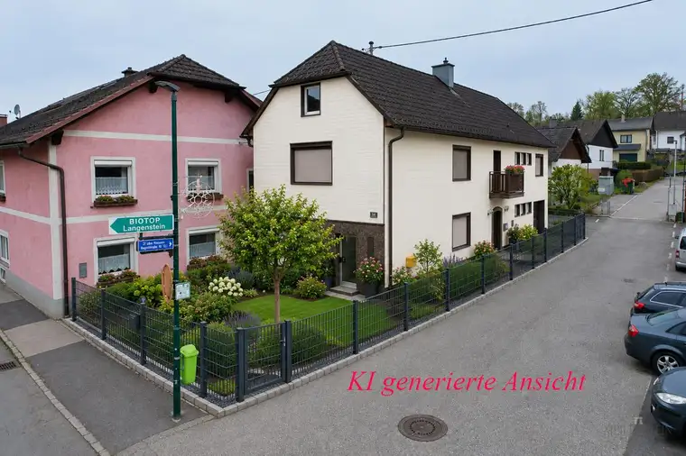 Zentrumnahes Wohn- und Geschäftshaus in Langenstein