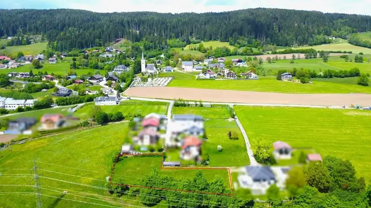 2 Parzellen in sonniger Ruhelage - Baugrundstück mit Potential
