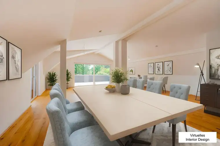 Wohnen über den Dächern von Wals – Penthouse mit Bergblick &amp; Privatsphäre