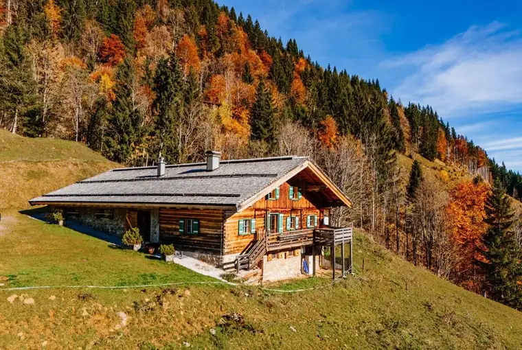 Vom Alltag weit entfernt - Almhütte zur Dauermiete