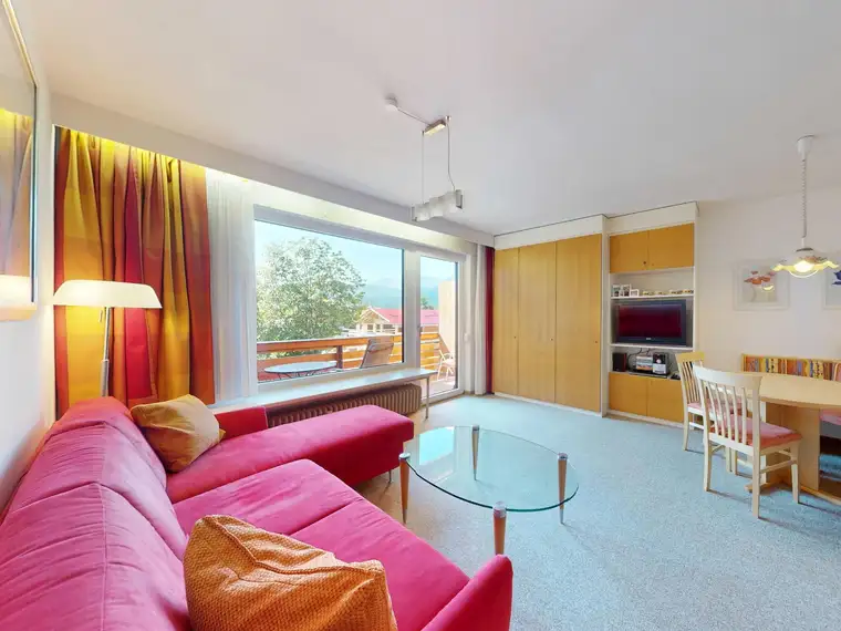 Zentrumsnaher 2-Zimmer Freizeitwohnsitz in gepflegtem Apartmenthaus