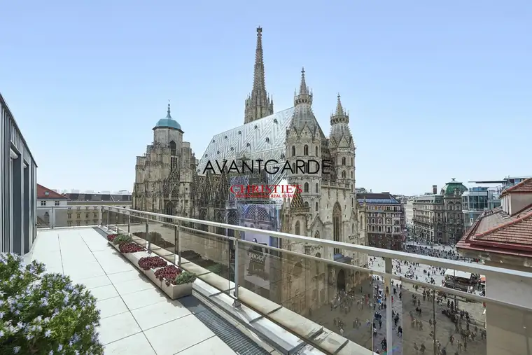 Apartment mit Blick auf den Stephansdom