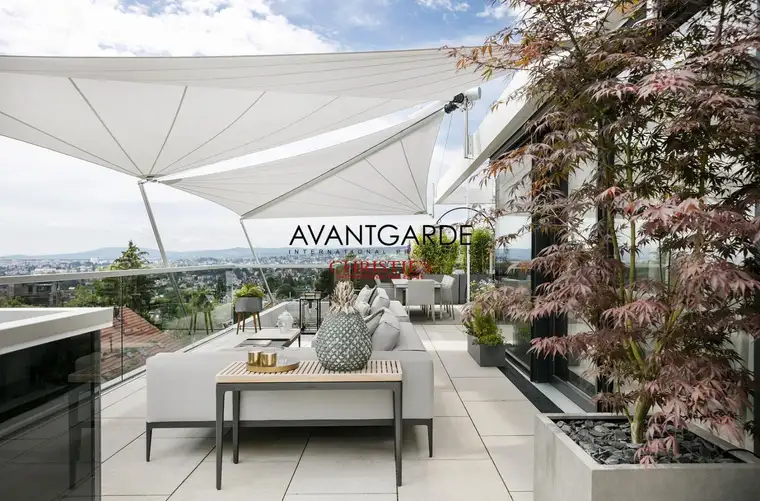 Skyline Penthouse Fiona mit 360 Grad Wienblick und Infinitypool