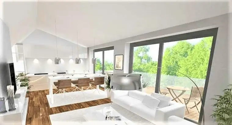 Erstbezug - moderne, sehr sonnige Gartenmaisonette mit großzügigen Freiflächen in Klosterneuburg
