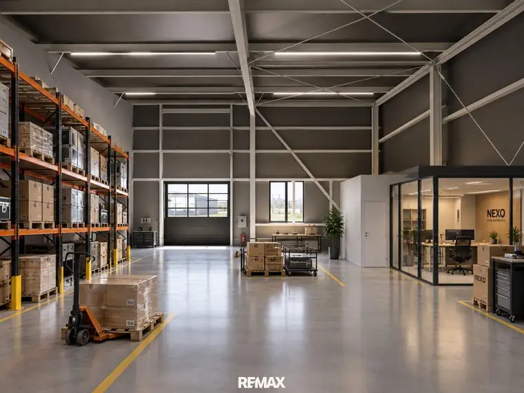 Gewerbehalle mit hoher Raumhöhe &amp; flexibler Nutzung in Leopoldsdorf