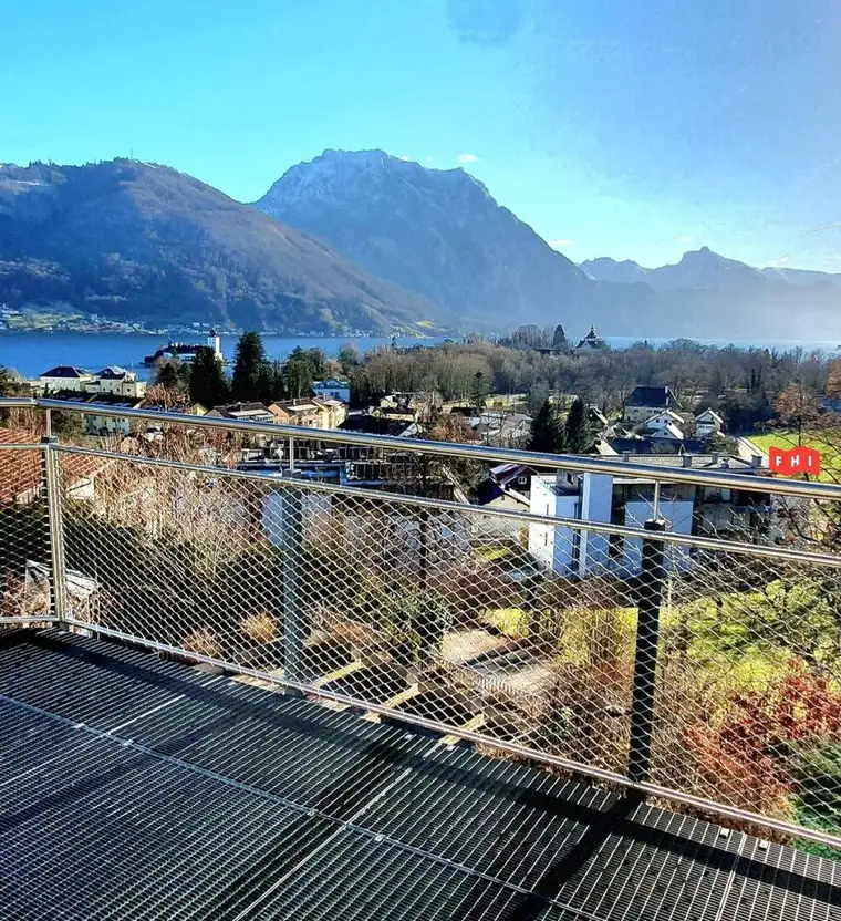 Exklusives Neubau-Penthouse in Bestlage in Gmunden am Traunsee mit wunderschönen Blick am Traunstein