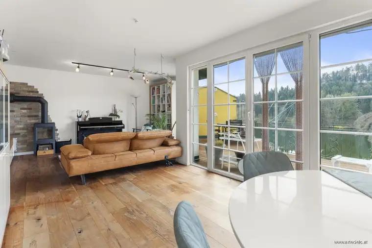 3-Zimmer-Wohnung mit Seeblick &amp; Badeplatz in Moosburg, Wörthersee Nähe