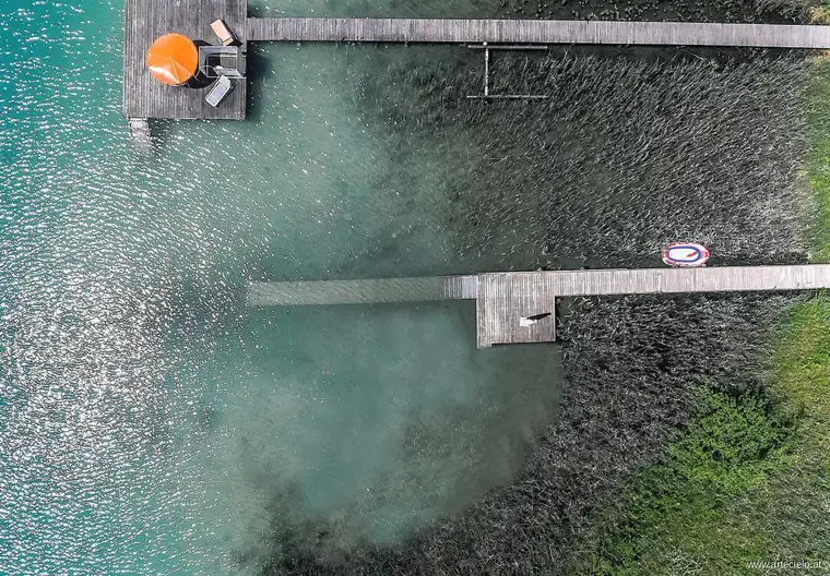 Seegrundstück mit Altbestand direkt am Wörthersee-Nordufer