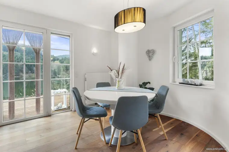 3-Zimmer-Wohnung mit Seeblick &amp; Badeplatz in Moosburg, Wörthersee Nähe