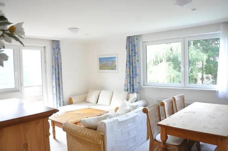 Kurzzeitmiete 3-Zimmer FERIEN-Miet-Wohnung unweit der Reitlpromenade mit großer West-Loggia und bestem Blick über das Gasteinertal