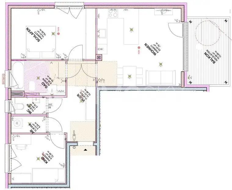WOHLFÜHLOASE IM GRÜNEN - Traumwohnung mit Lift und TG-Stellplatz!