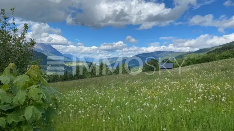 MAJESTÄTISCHE AUGENWEIDE MIT TRAUMHAFTER AUSSICHT IN RUHELAGE