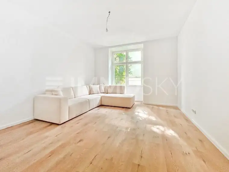 Grünblick nahe Elterleinplatz - Frisch renoviert!