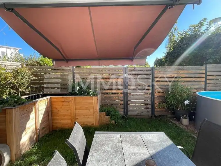 DIE PERFEKTE SINGLE-WOHNUNG - VOLLMÖBLIERT, MIT GARTEN UND POOL!!!