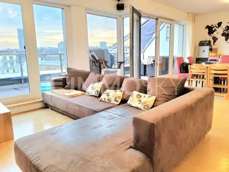Penthouse mit Panoramablick, stilvoll und Top Anbindung