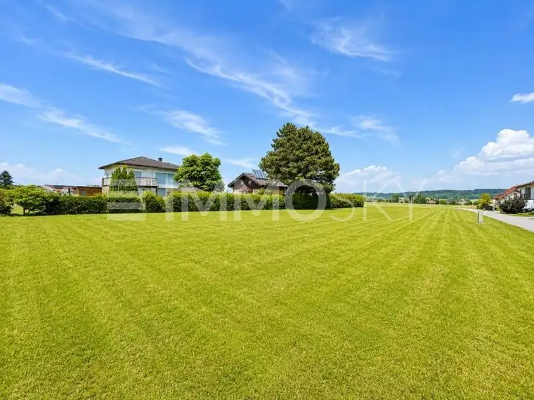 Baugrund mit Weitblick und freier Zeitplanung