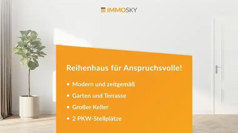 Ihr neues Zuhause wartet! Reihenhaus zum Verlieben!