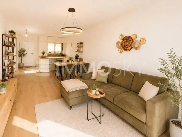 59 m² Wohnqualität mit Terrasse und privatem Garten