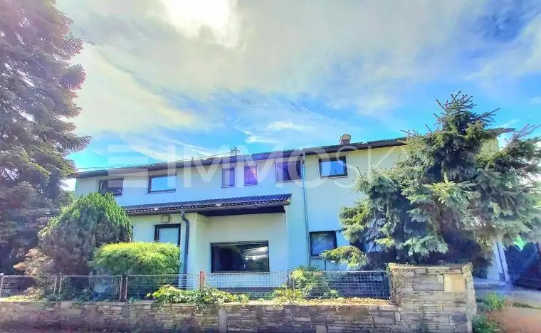 2 Familienhaus mit Potential! 2 Eingänge, Pool, Sauna und 3 Garagen!!