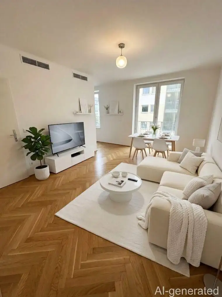 Chic Wohnen mit Balkon mitten in Alt-Hietzing.