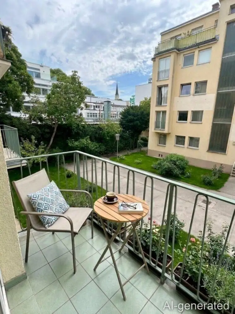 Charmantes Single-Domizil mit Balkon mitten in Alt-Hietzing.