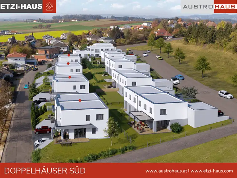 Katsdorf: Doppelhaus Süd + Grund zum Sonderpreis ab € 595.756,-