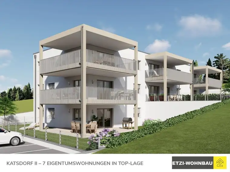Finden Sie Ihre exklusive Eigentumswohnung in Katsdorf – schlüsselfertig ab € 407.500,- 