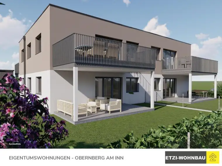  Eigentumswohnung mit Garten in Obernberg am Inn um € 339.500,- schlüsselfertig 