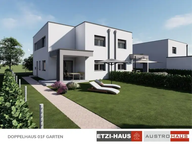 Doppelhaushälfte inkl. Grundstück in Top-Lage von Ennsdorf ab € 446.550,-