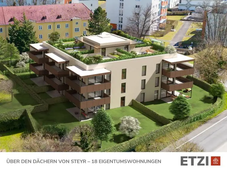 Moderne Eigentumswohnung in Steyr ab € 150.410,- 