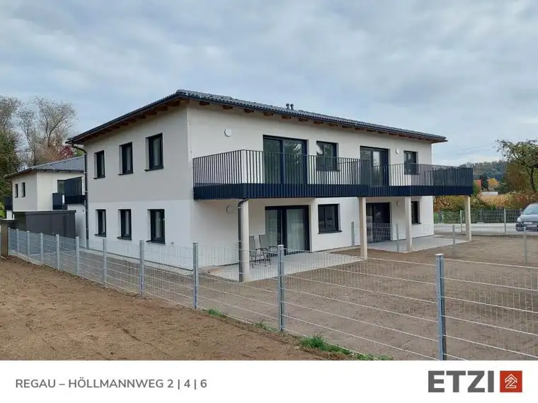 Letzte Wohnung in Regau - Höllmannweg - Haus C: Geräumige 4-Zimmer Wohnung schlüsselfertig um € 336.500,-