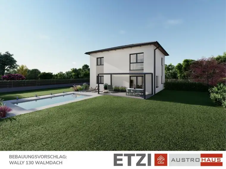 In Almseenähe: Grundstück inkl. Traumhaus aus Ziegel ab € 386.185,-