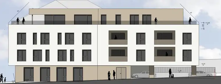 Modernes baugenehmigtes Wohn-/Geschäftshaus in Rohrbacher Bestlage!