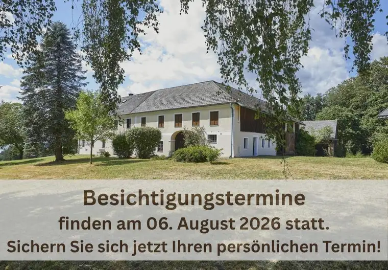 Charmantes Landhaus mit Garten, Innenhof &amp; traumhaftem Ausblick!
