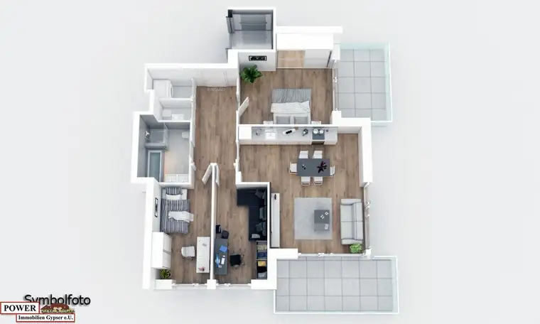 Sonnige 4-Zimmer-Wohnung in Mattighofen: Ihr neues Zuhause mit 2 Balkonen!