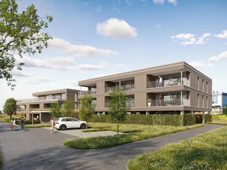 2-Zimmer-Terrassenwohnung in ruhiger Lage in Schwarzach - W1-02