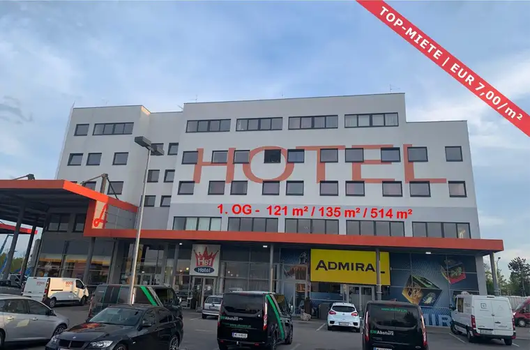 Wiener Neudorf: Büroflächen 514 m² südlich von Wien - TOP MIETE