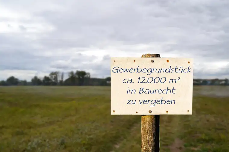 Enns - Gewerbegrundstück ca. 12.000 m² (nicht teilbar) langfristig im Baurecht zu vergeben