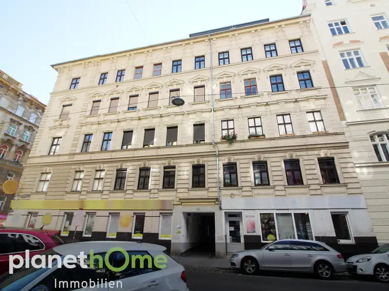 Anlagewohnung unbefristet vermietet: 3-Zimmer-Altbau nahe der Wiener Stadthalle