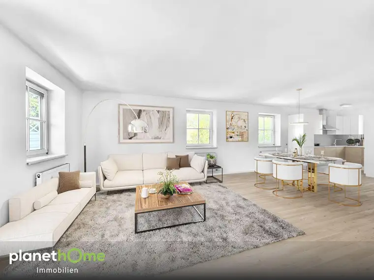  Lichtdurchflutete Maisonette in Seenähe mit Terrasse und Tiefgaragenstellplatz