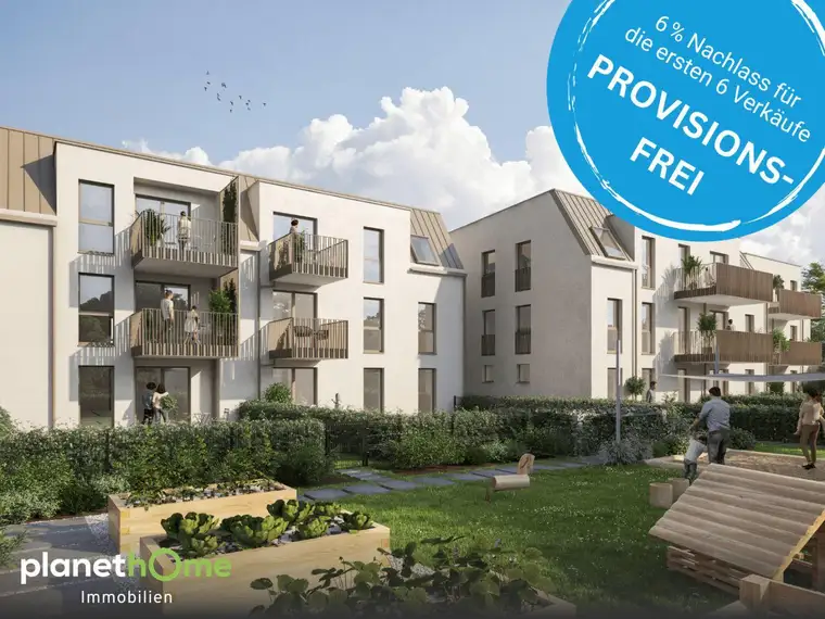 Ideale Neubauwohnung als Vorsorgewohnung / Provisionsfrei