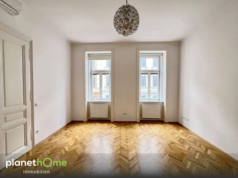 Charmante Altbau-Wohnung mit Klimaanlage in Westbahnhof-Nähe!